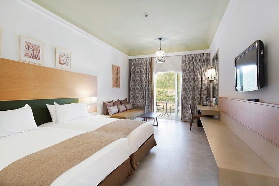 Guest room at Hotel Riu Tikida Palmeraie