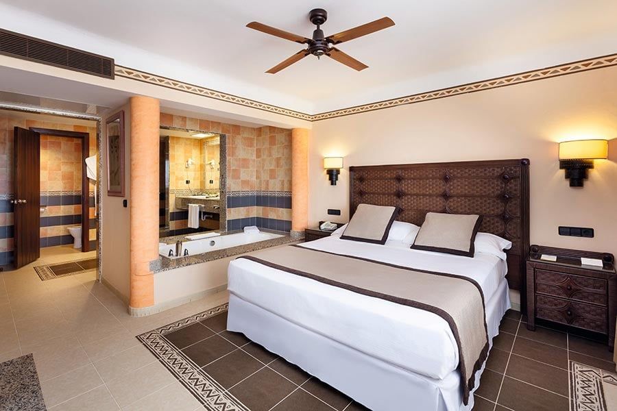 Guest room at Hotel Riu Touareg
