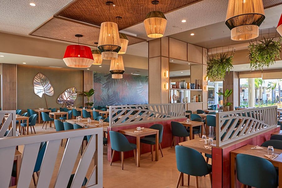 Restaurant at Hotel Riu Turquoise