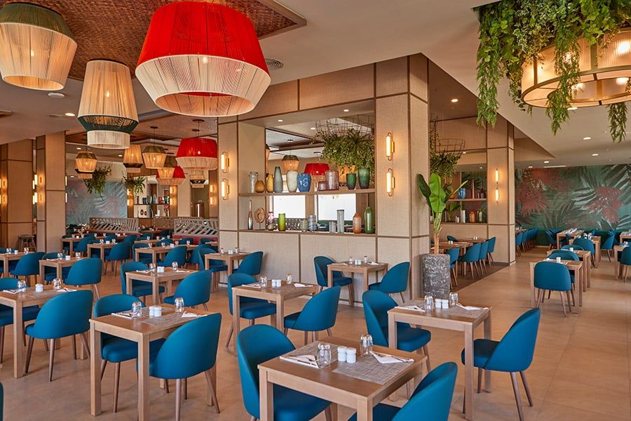Restaurant at Hotel Riu Turquoise
