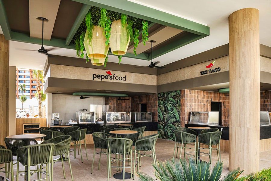 Restaurant at Hotel Riu Ventura