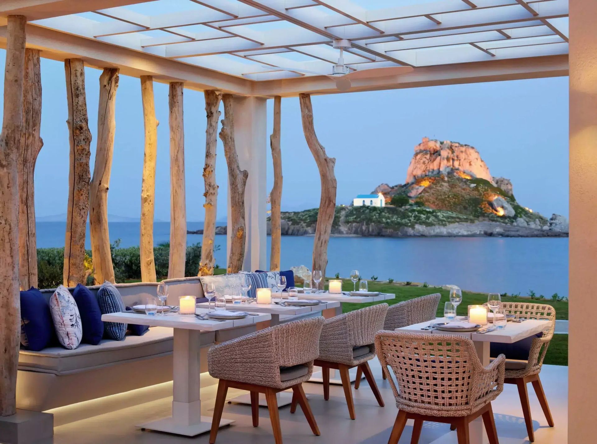 Restaurant at Ikos Aria