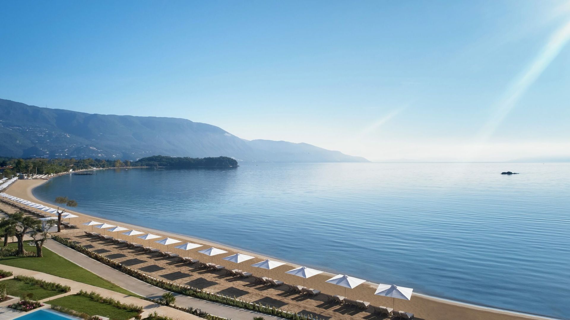 Beach at Ikos Dassia