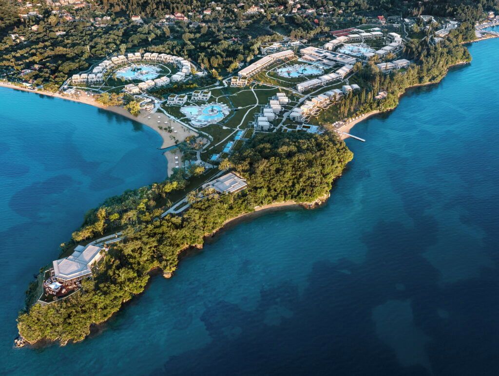 Resort exterior at Ikos Odisia