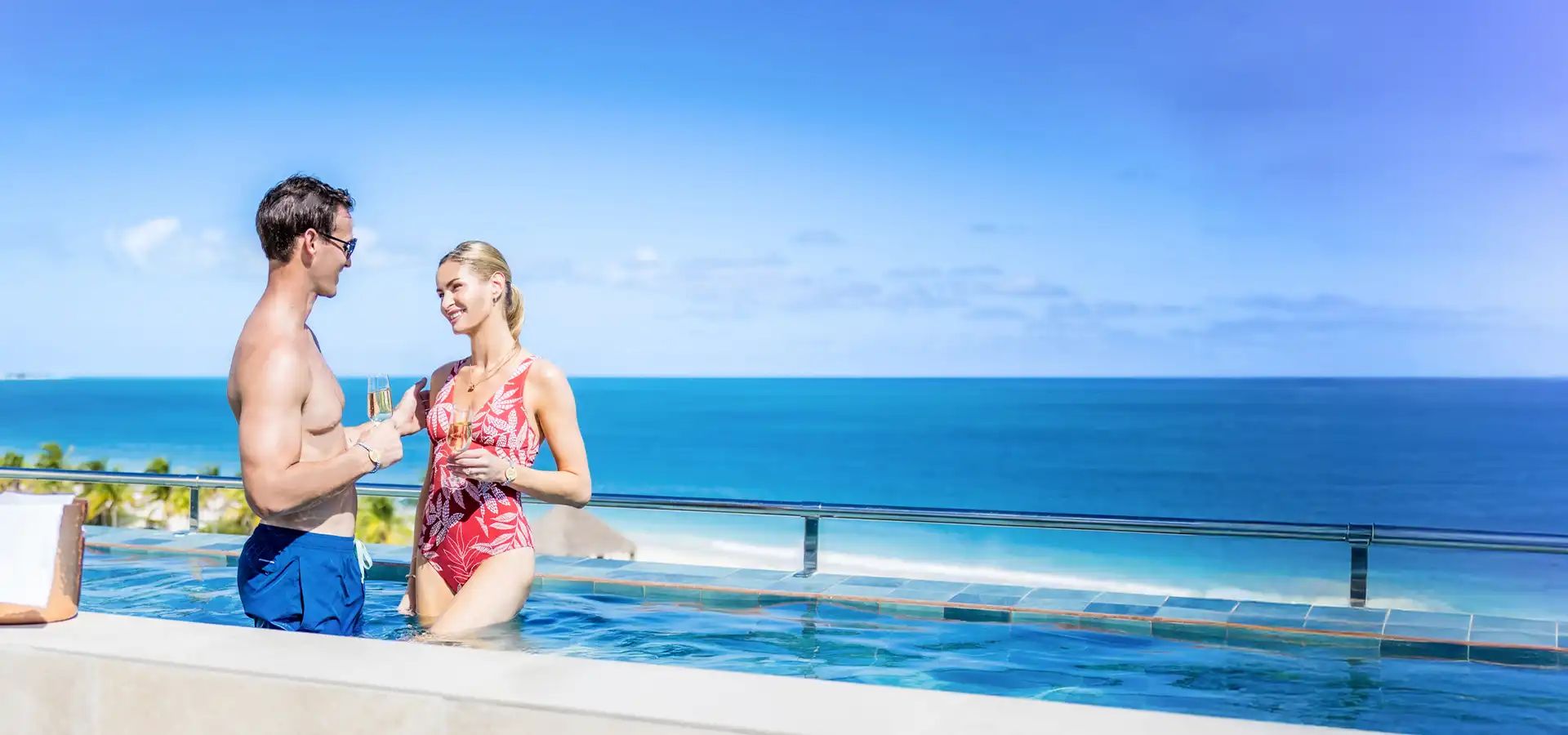 Resort exterior at Majestic Mirage Costa Mujeres - All-Suite Resort