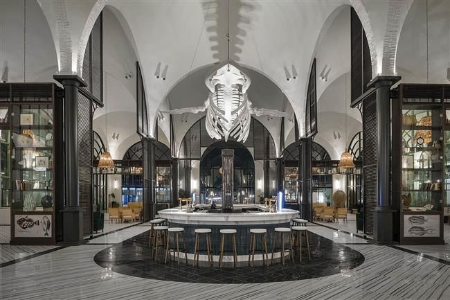 Lobby at Ocean El Faro