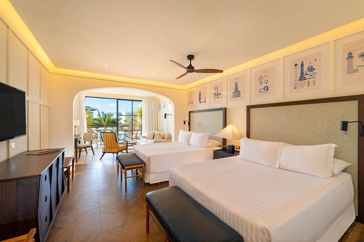 Guest room at Ocean El Faro