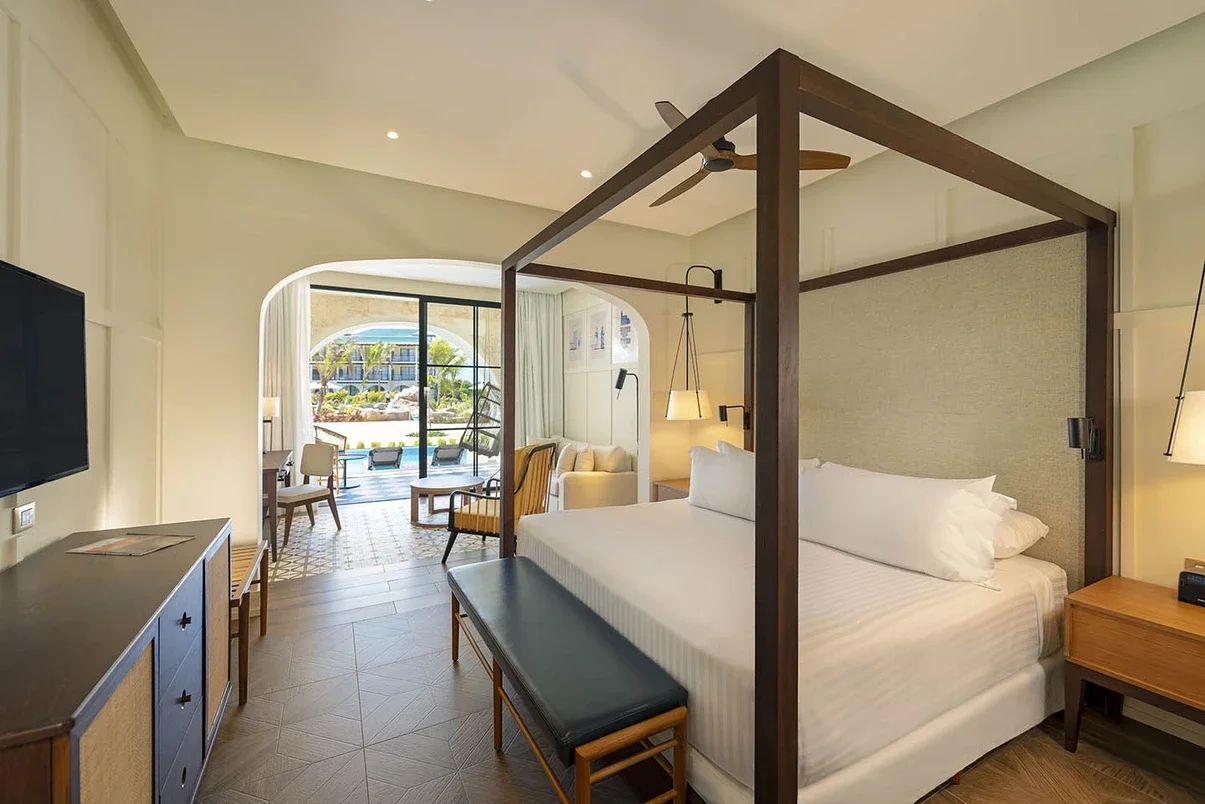 Guest room at Ocean El Faro