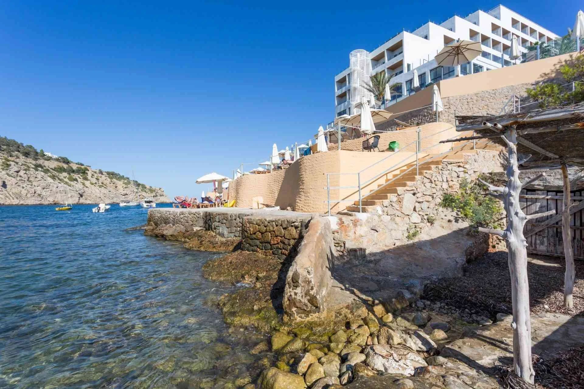 Beach area at Palladium Hotel Cala Llonga, Trademark Collection