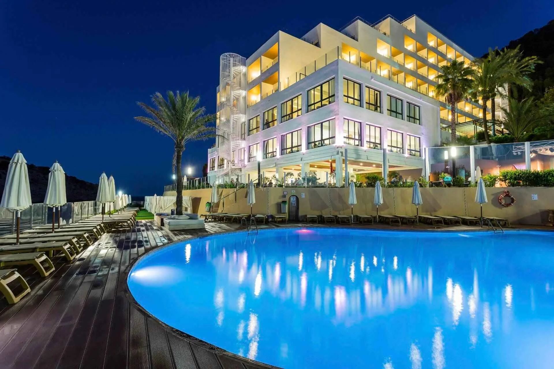Swimming pool at Palladium Hotel Cala Llonga, Trademark Collection