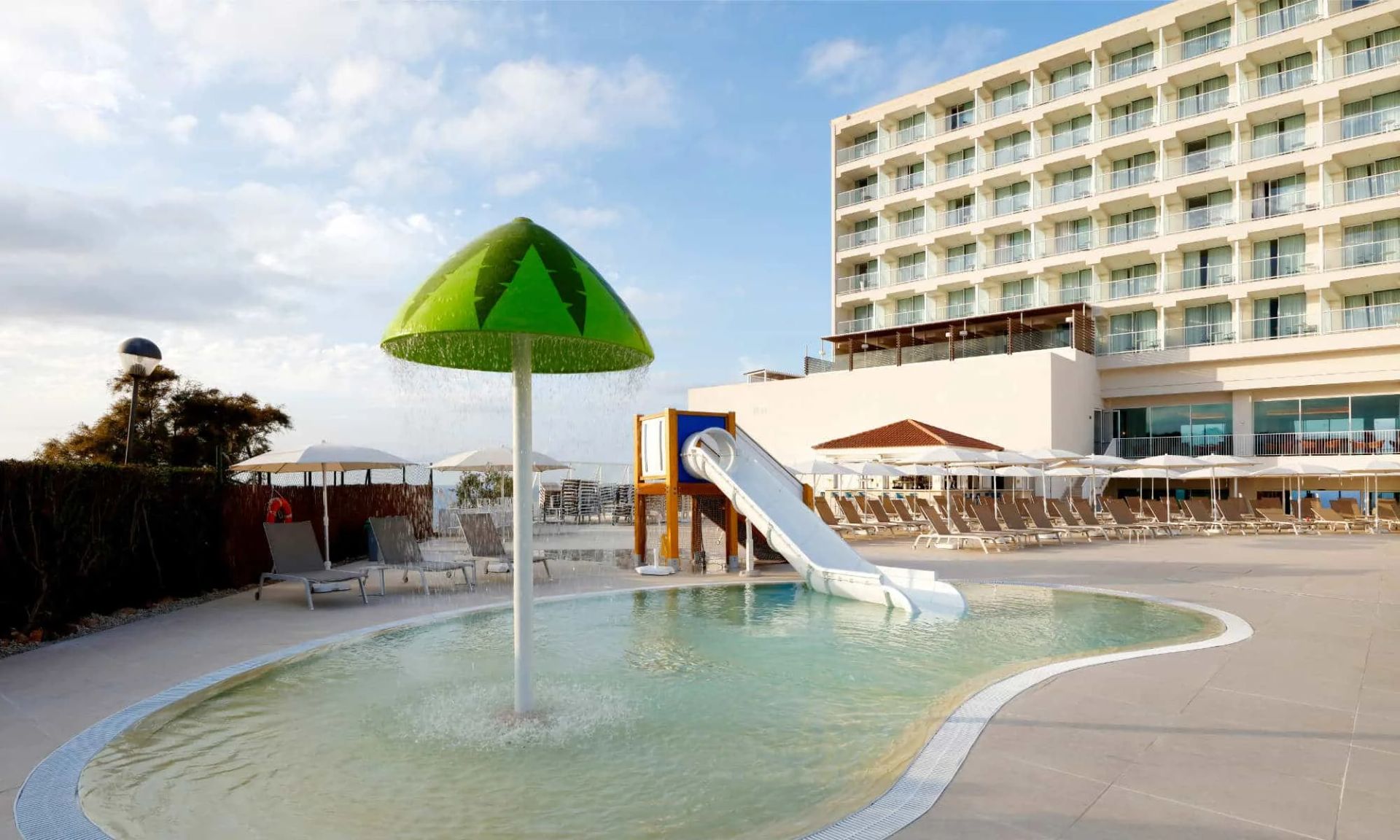 Swimming pool at Palladium Hotel Menorca, Trademark Collection