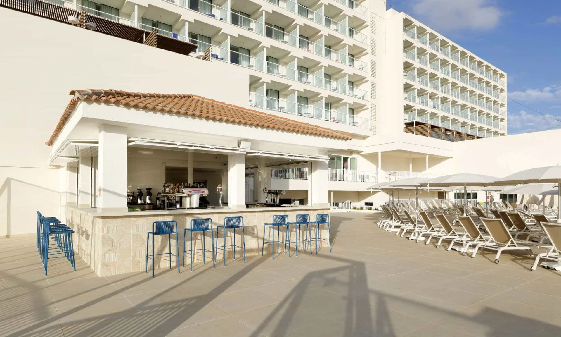 Swimming pool at Palladium Hotel Menorca, Trademark Collection