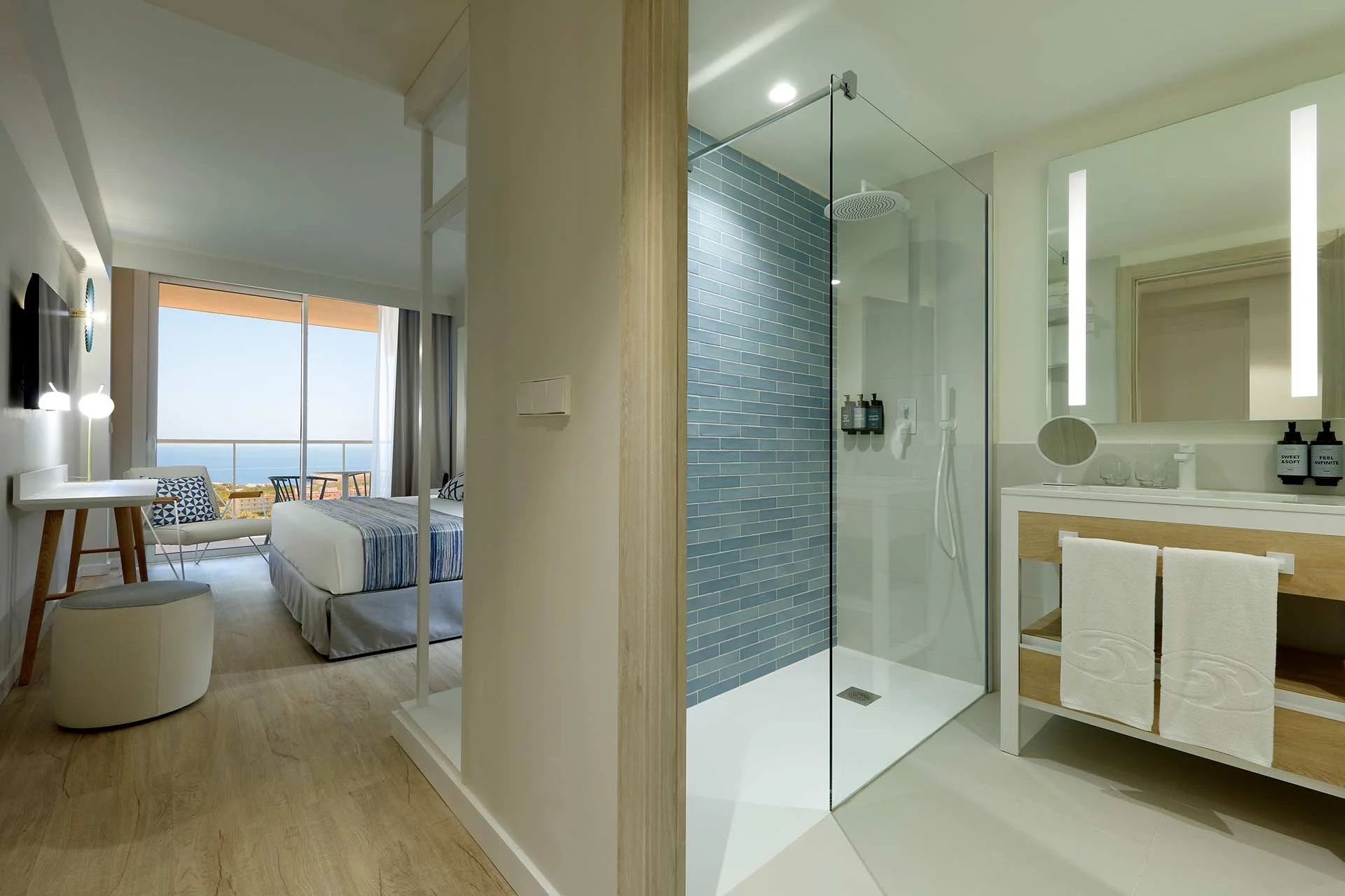 Guest room at Palladium Hotel Menorca, Trademark Collection