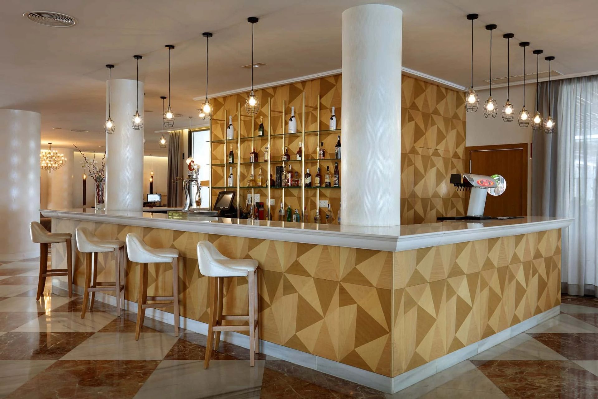 Lobby & bar at Palladium Hotel Palmyra, Trademark Collection