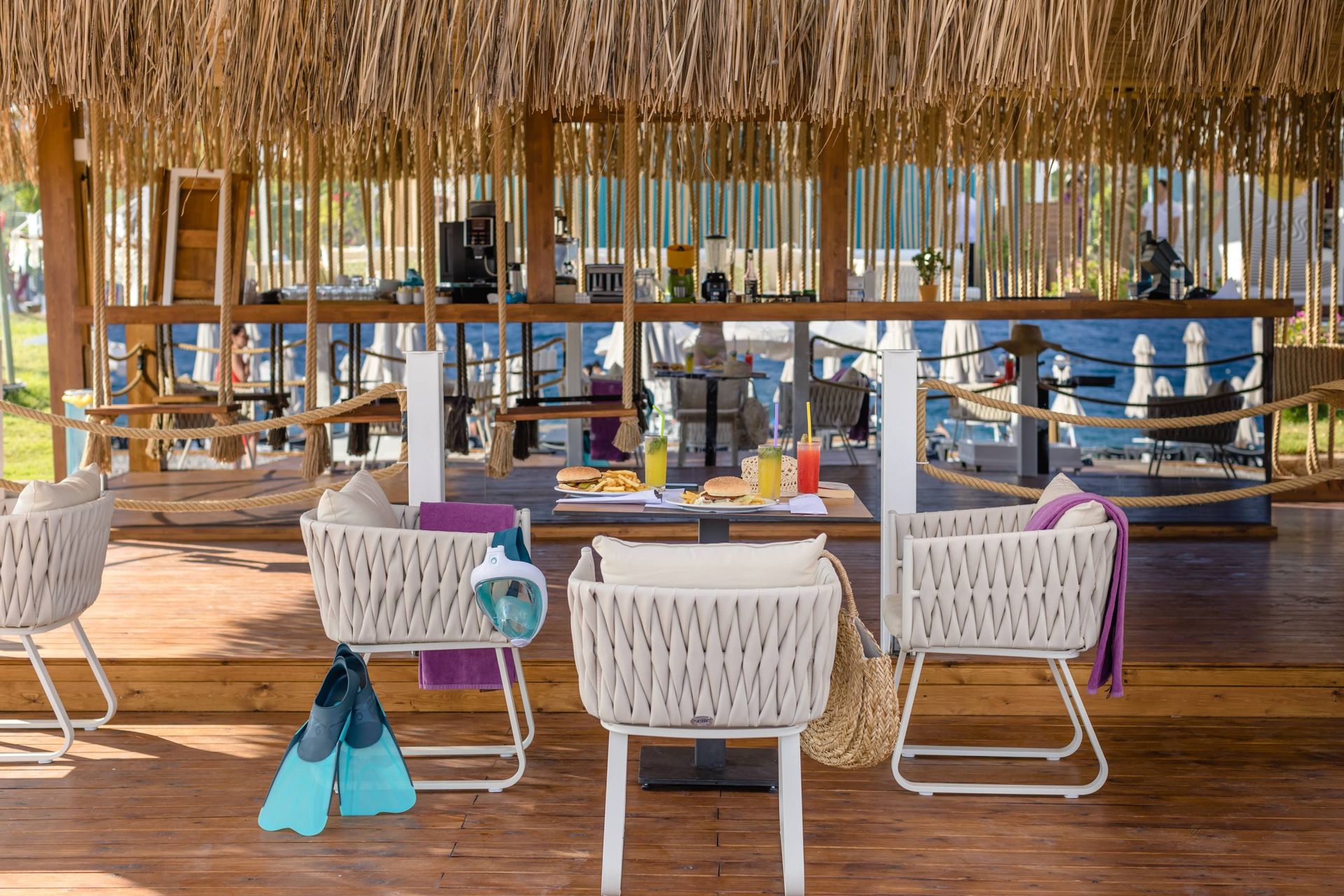 Beach at Rixos Downtown Antalya - The Land Of Legends Access