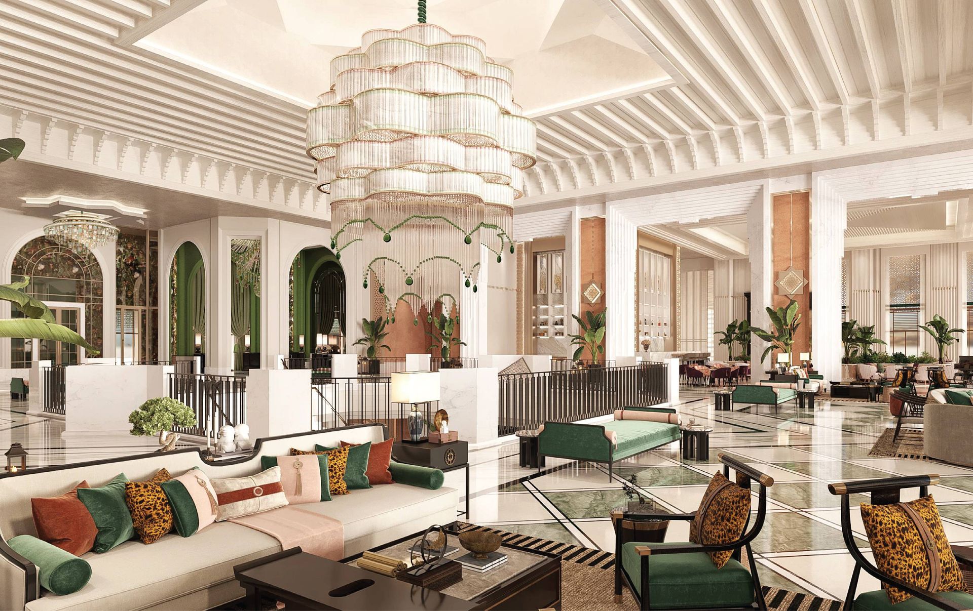 Lobby at Rixos Murjana - Ultra All Inclusive