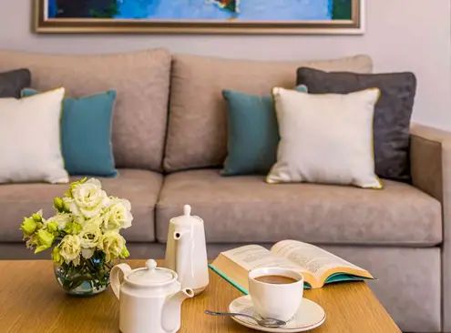 Guest room at Rixos Premium Magawish Suites and Villas