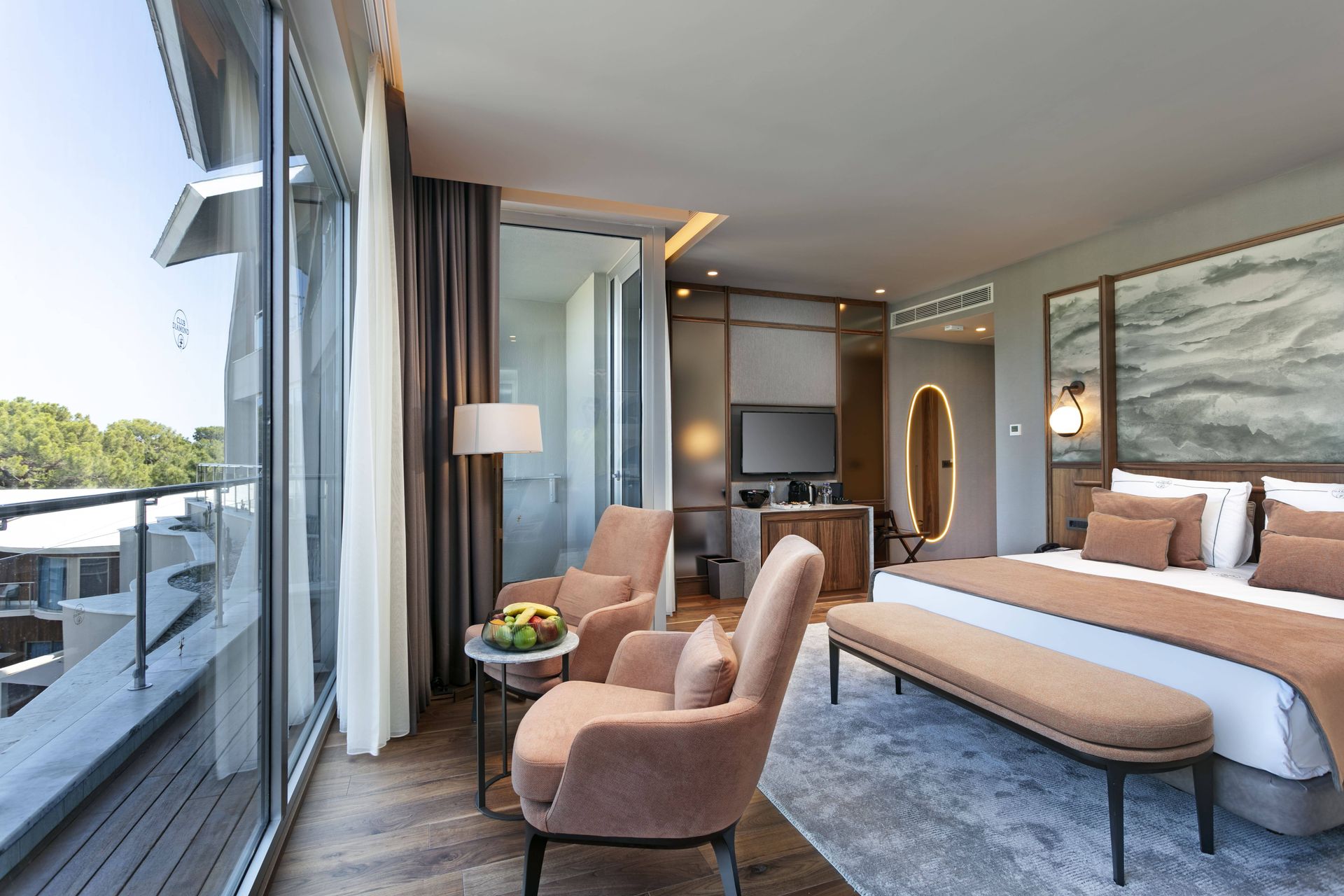 Guest room at Rixos Sungate - The Land Of Legends Access