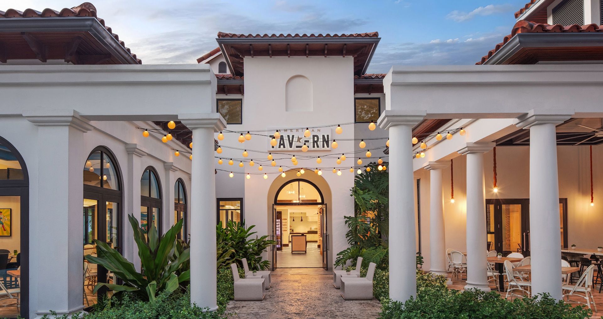 Resort exterior at Sandals Barbados