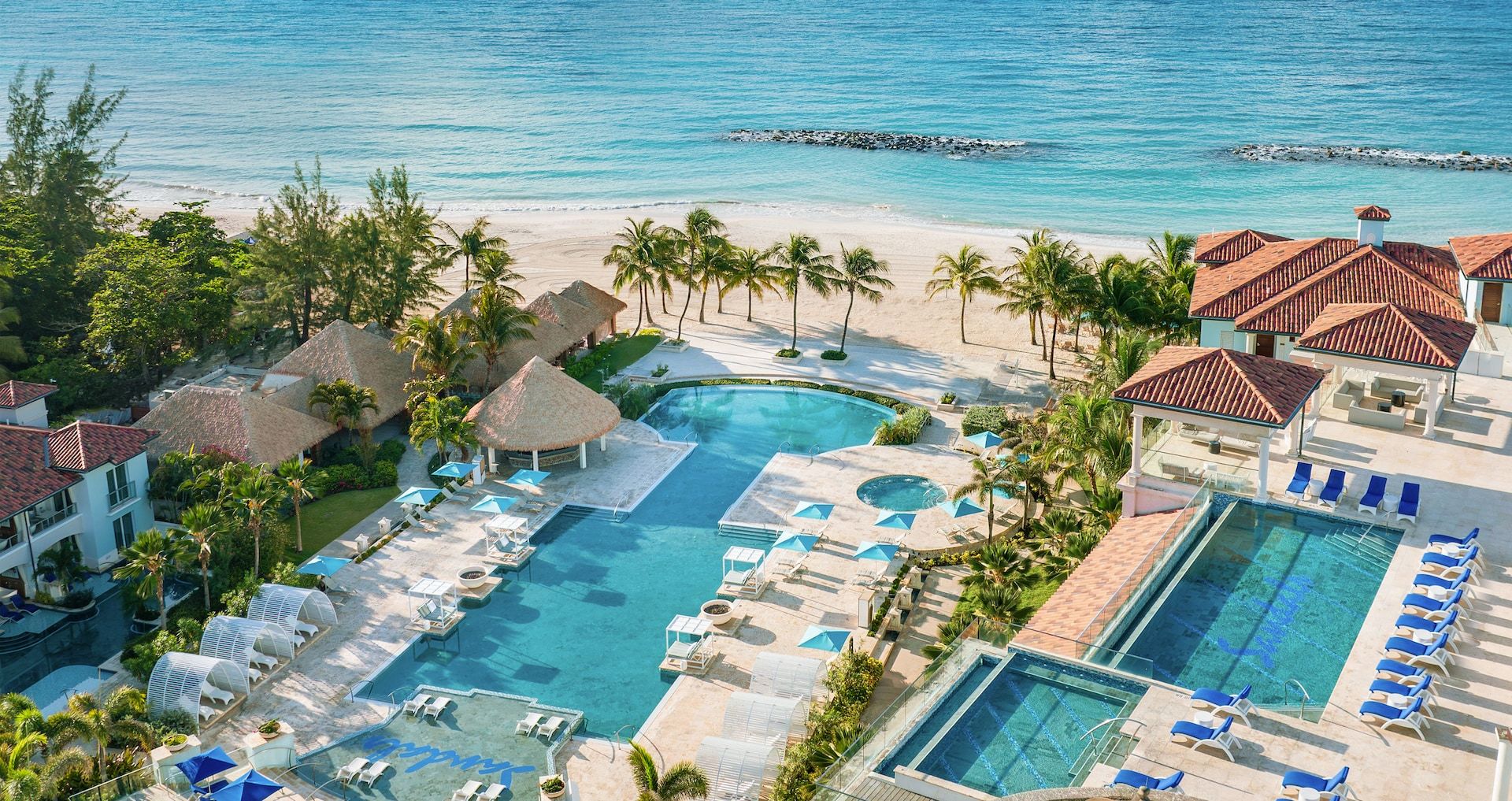 Resort exterior at Sandals Barbados