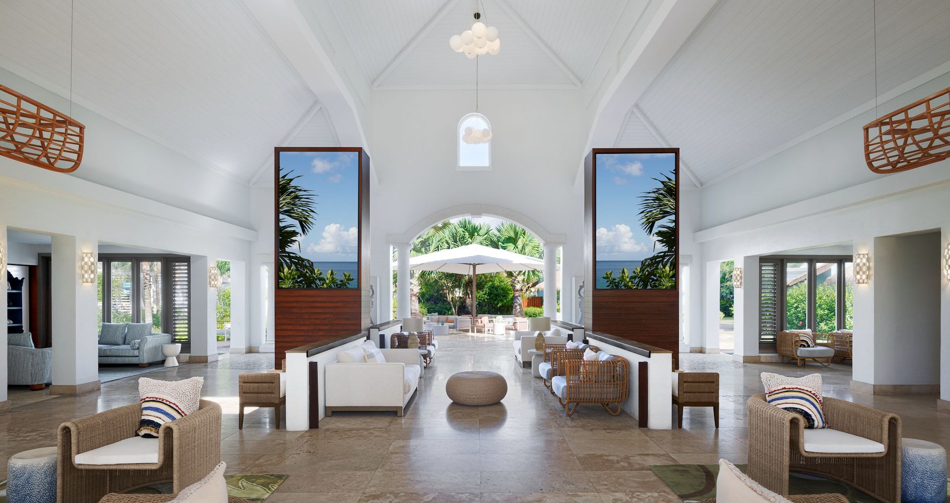 Resort exterior at Sandals Barbados