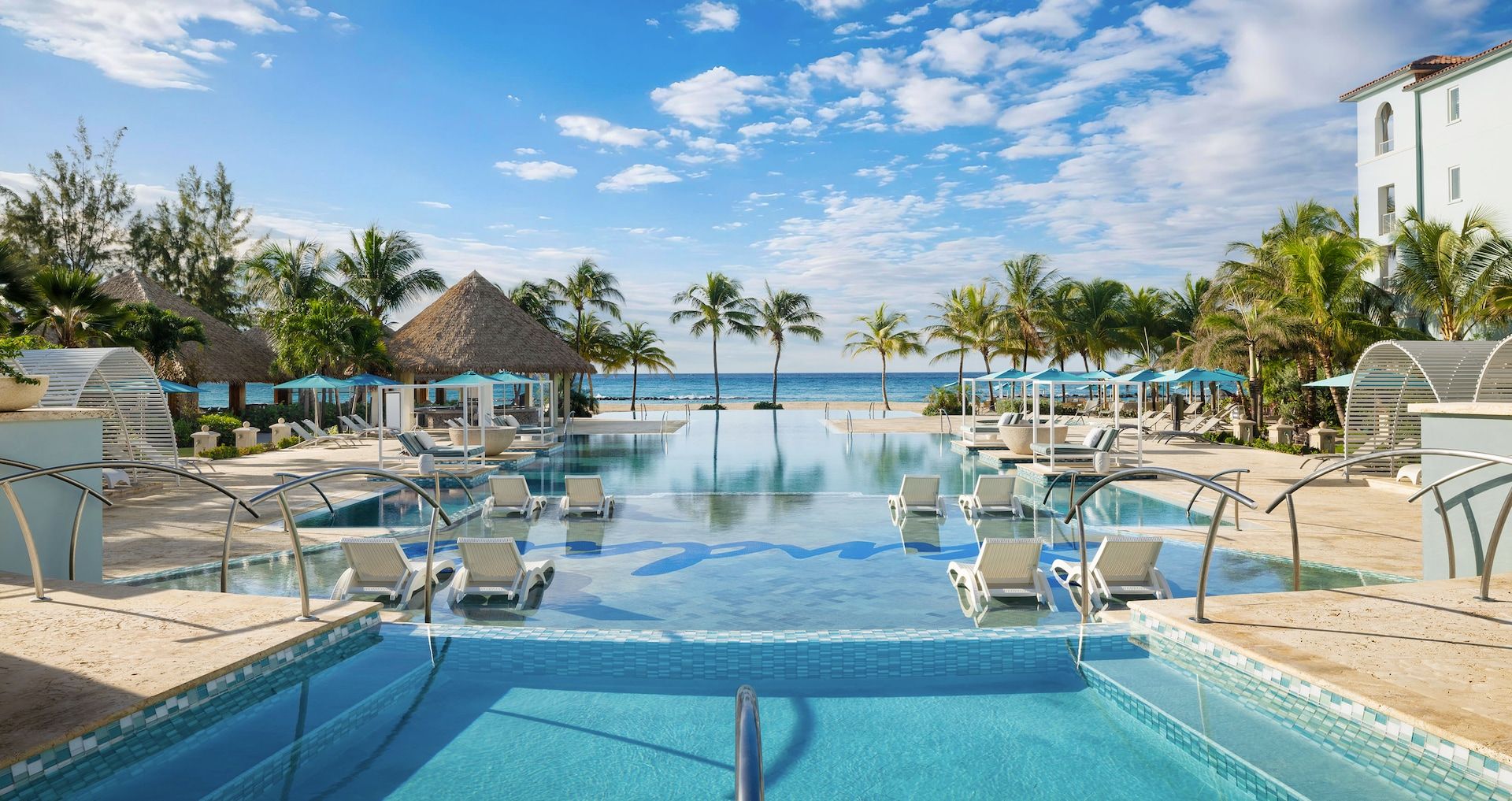 Resort exterior at Sandals Barbados