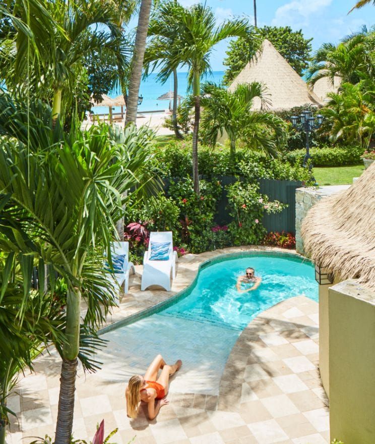 Resort exterior at Sandals Grande Antigua Resort & Spa