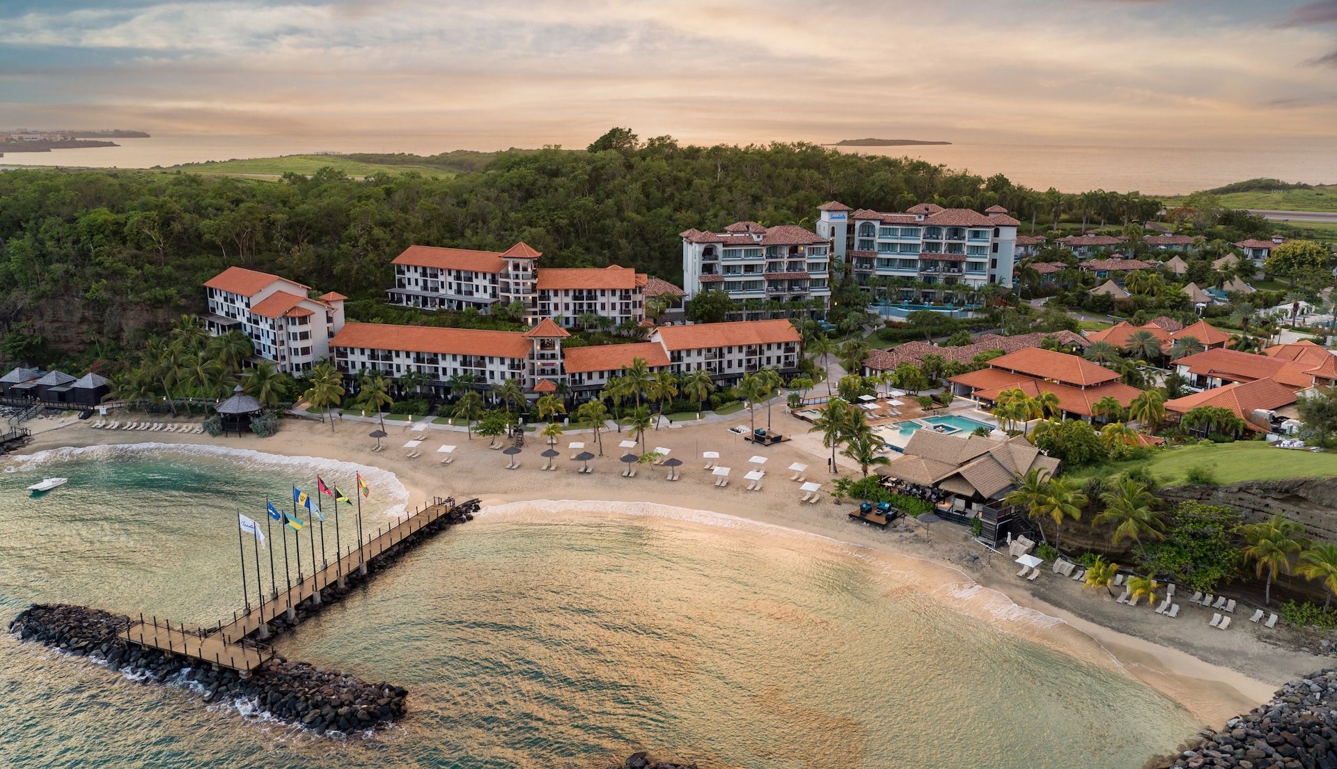 Resort exterior at Sandals Grenada Resort & Spa