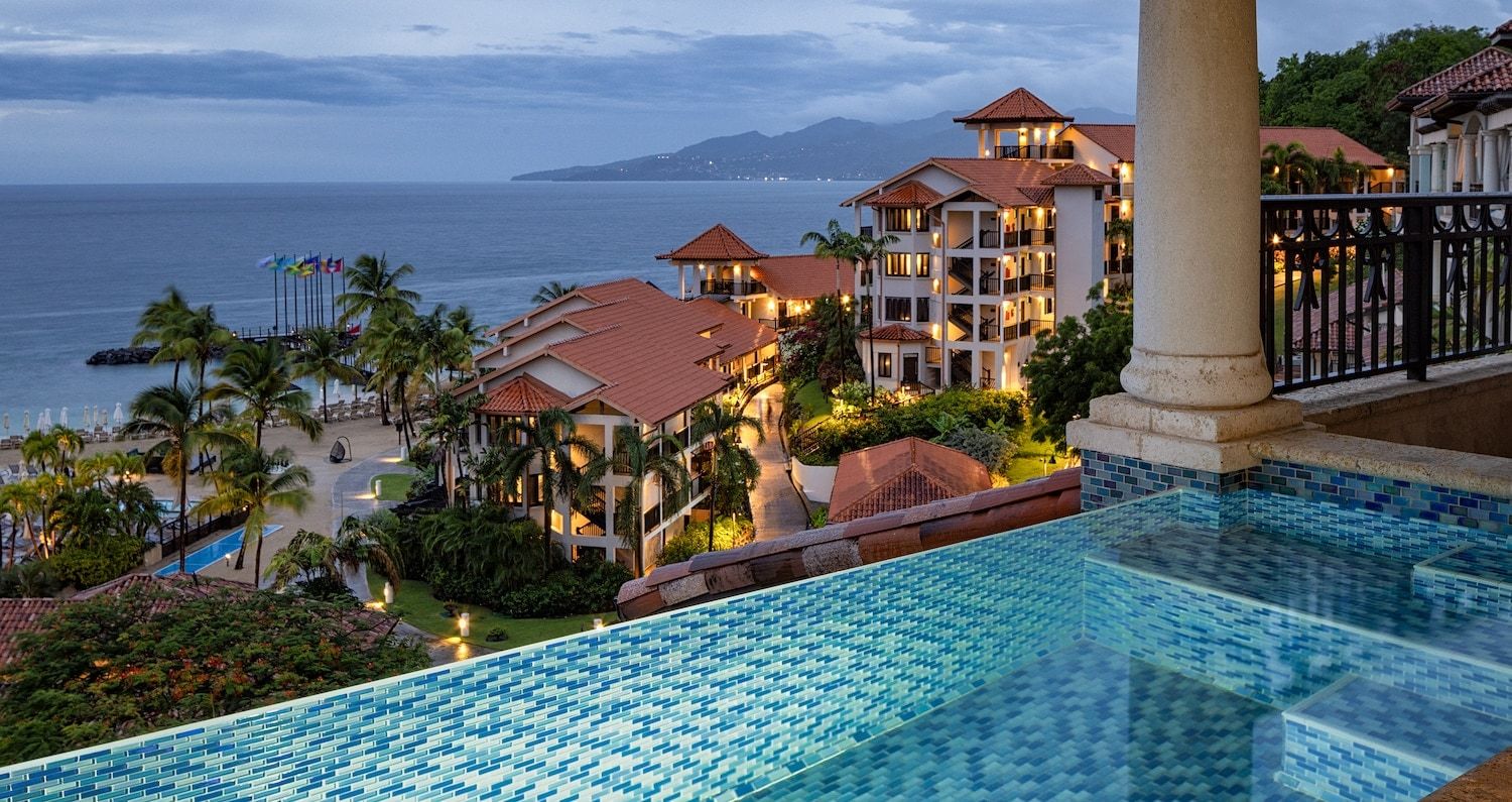 Resort exterior at Sandals Grenada Resort & Spa
