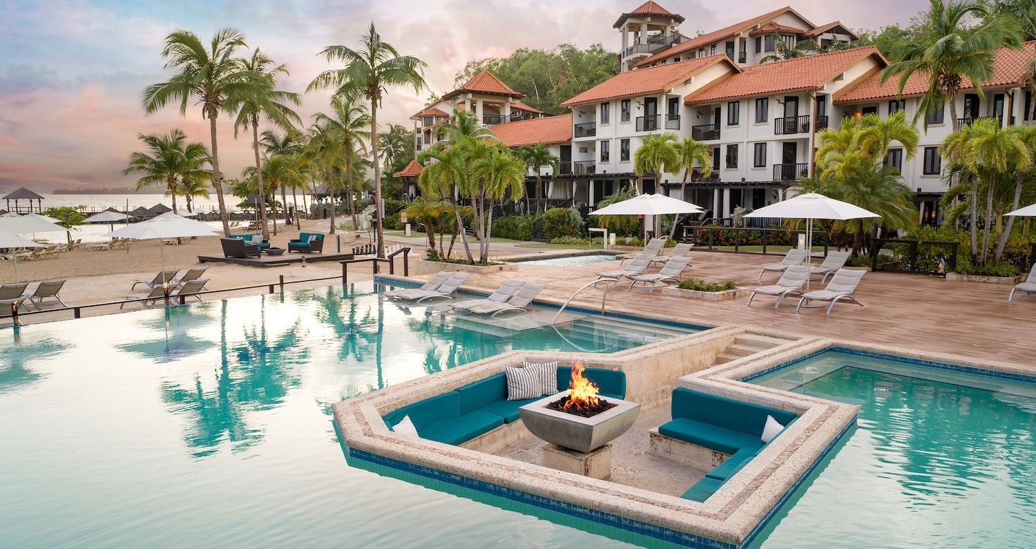 Resort exterior at Sandals Grenada Resort & Spa