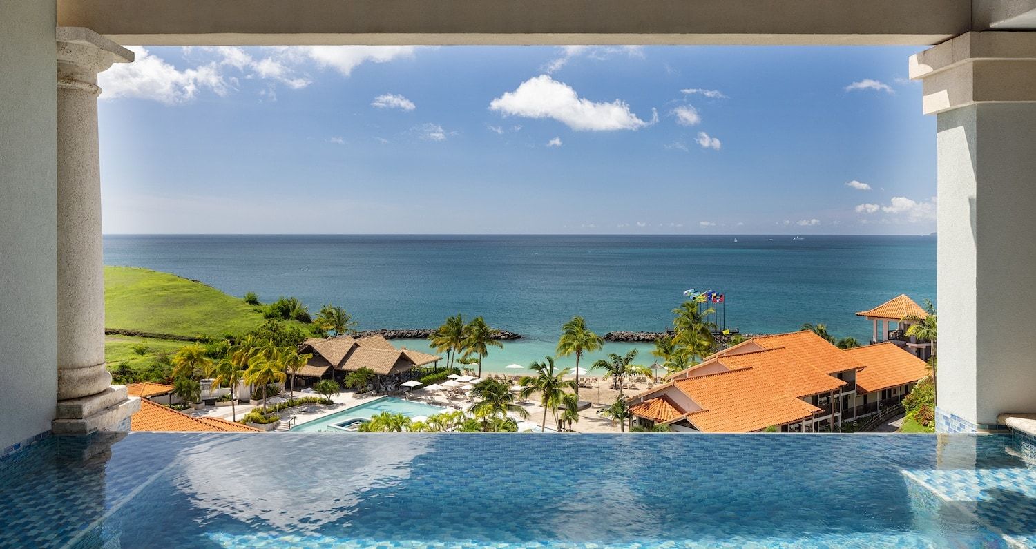 Resort exterior at Sandals Grenada Resort & Spa