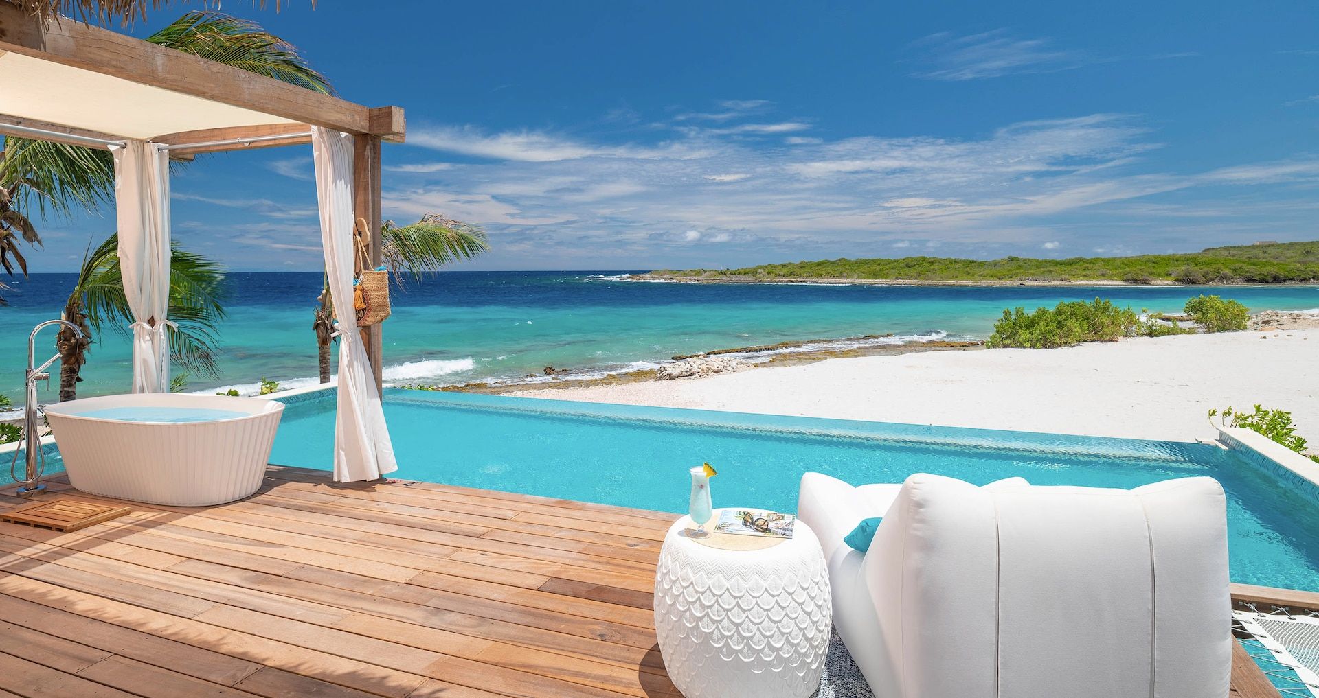 Resort exterior at Sandals Halcyon Beach