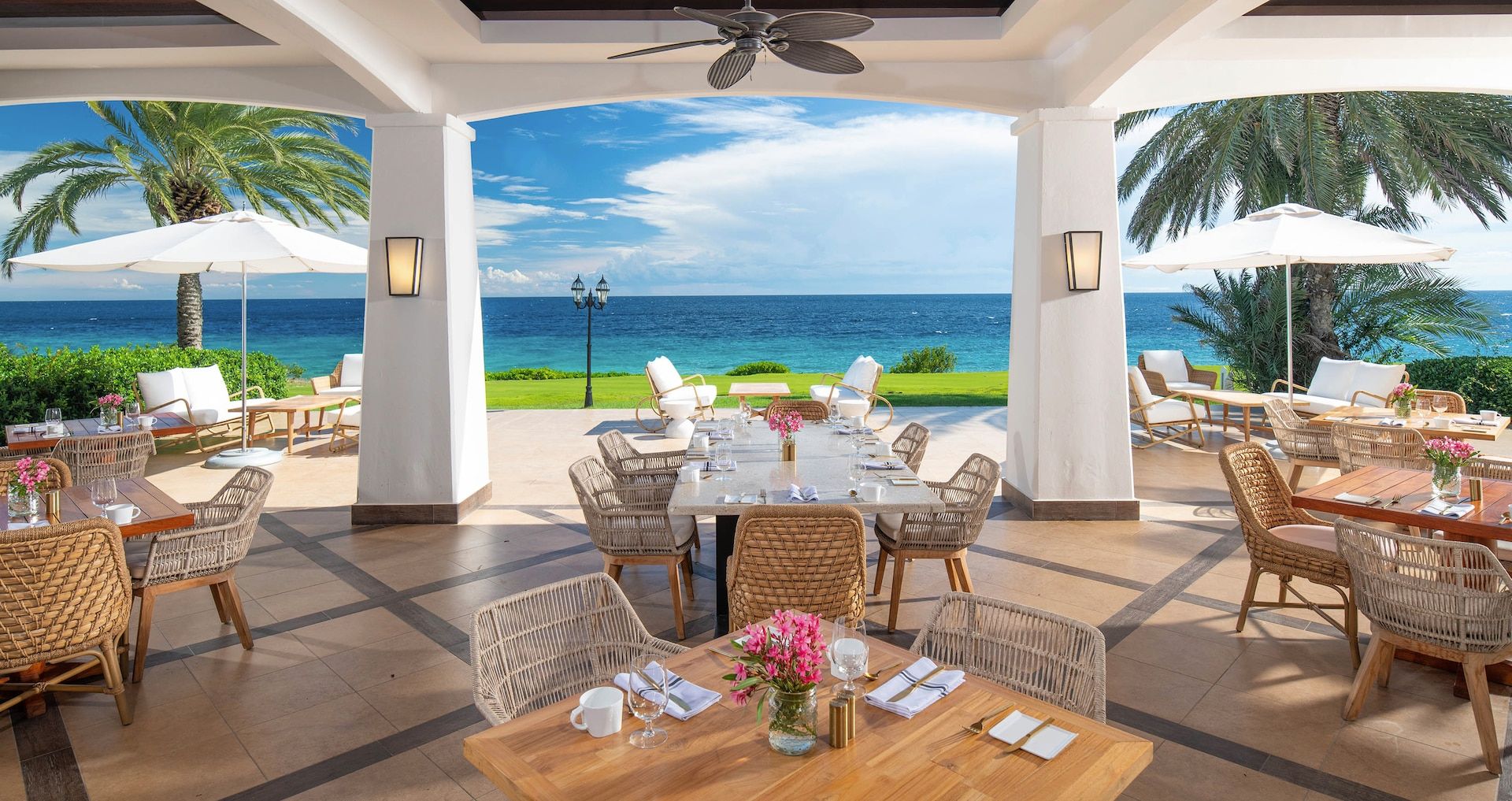 Resort exterior at Sandals Halcyon Beach