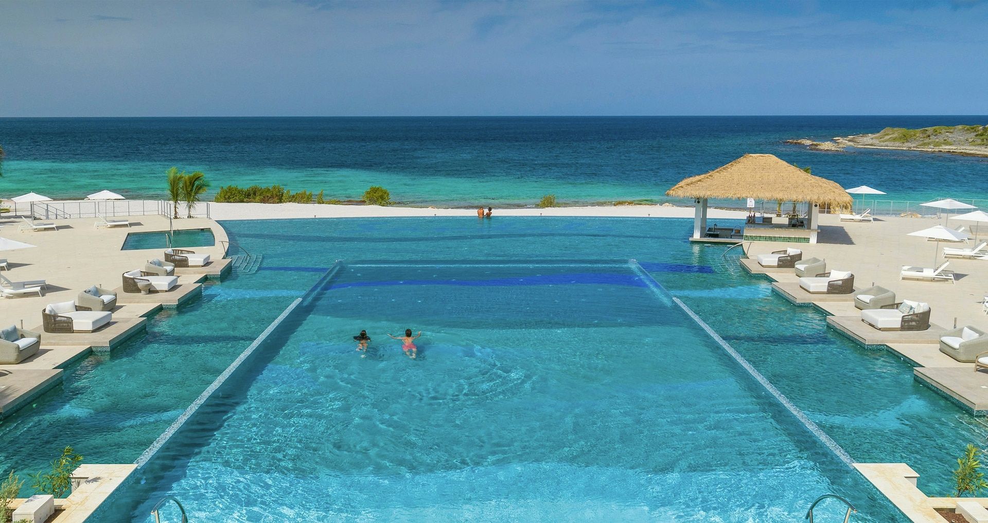 Resort exterior at Sandals Halcyon Beach