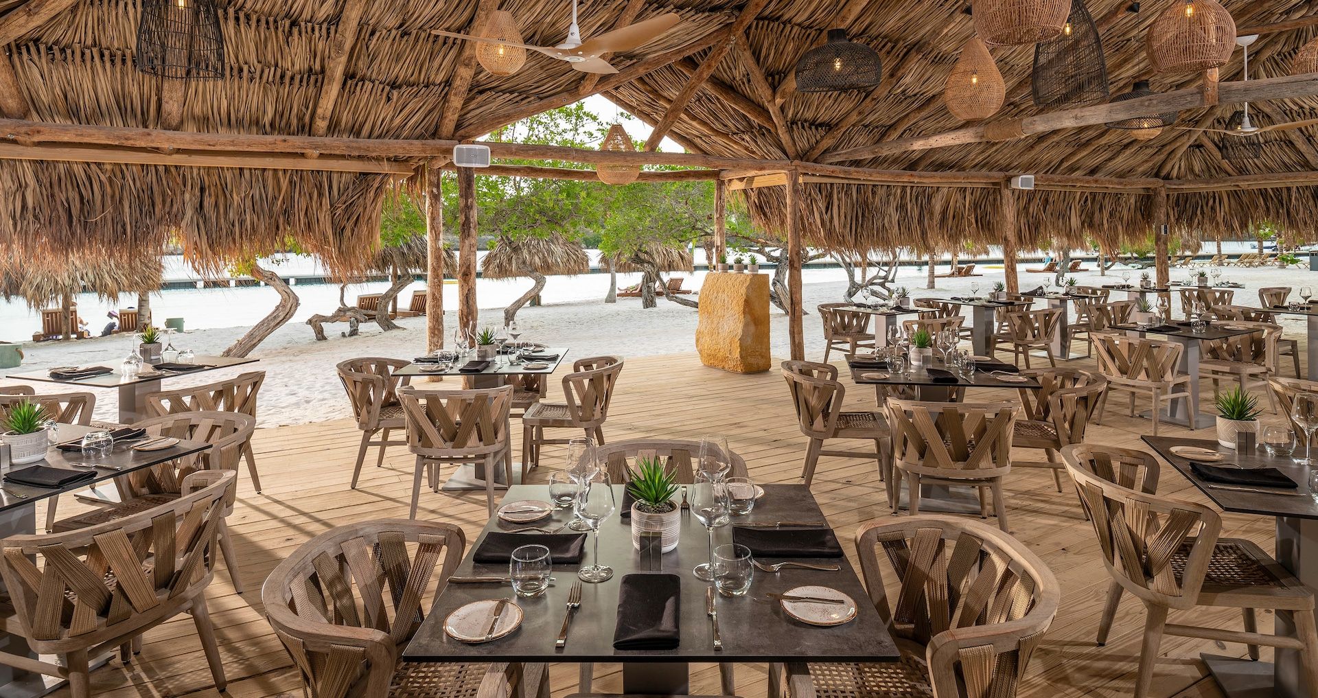 Resort exterior at Sandals Halcyon Beach