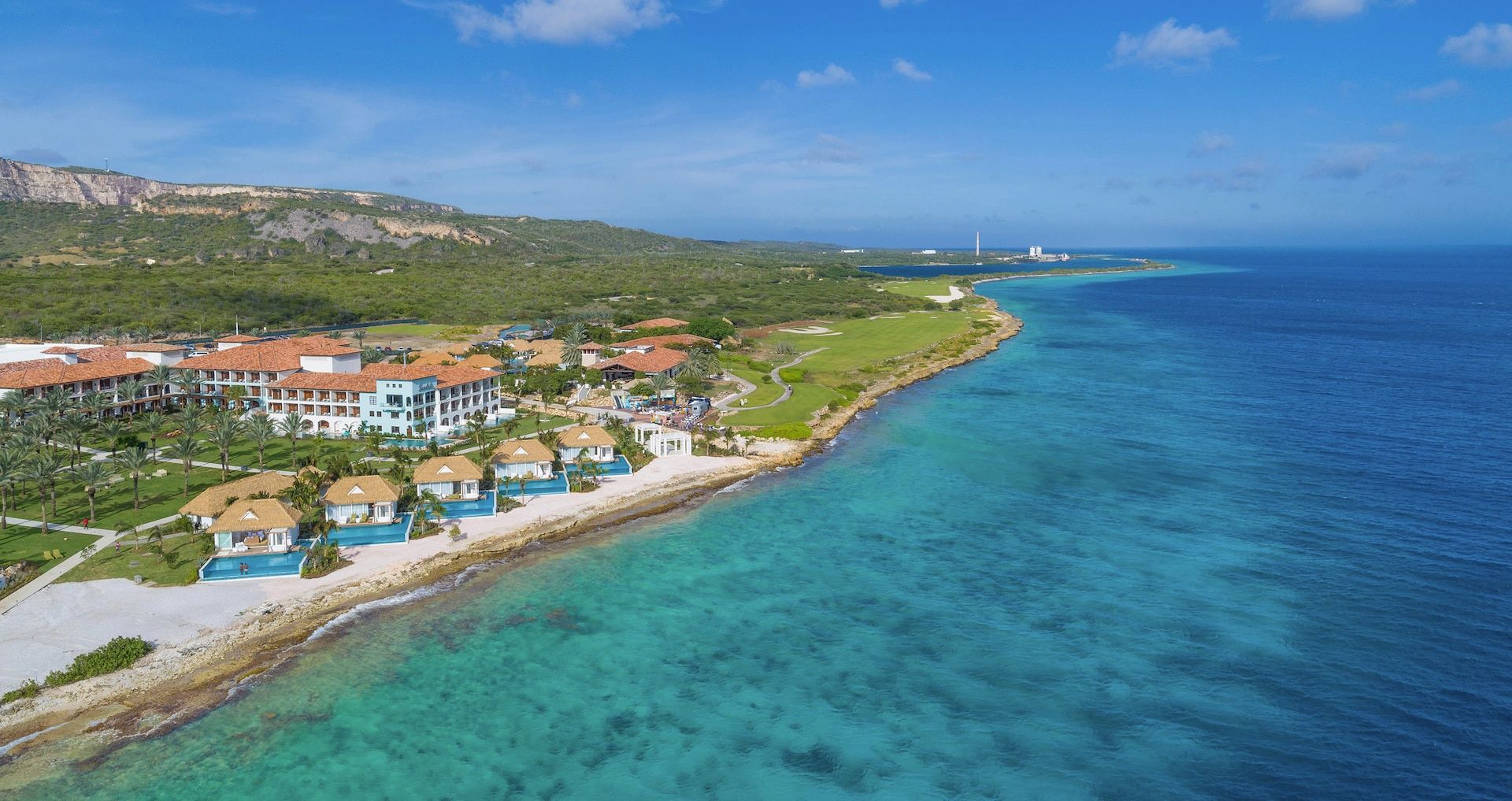 Resort exterior at Sandals Halcyon Beach