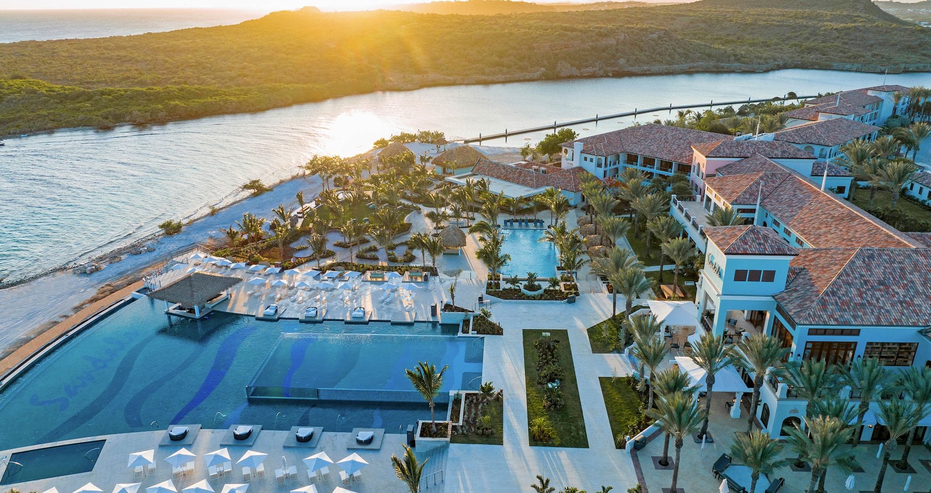 Resort exterior at Sandals Halcyon Beach