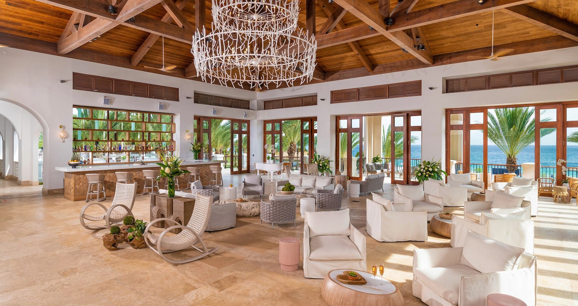 Resort exterior at Sandals Halcyon Beach