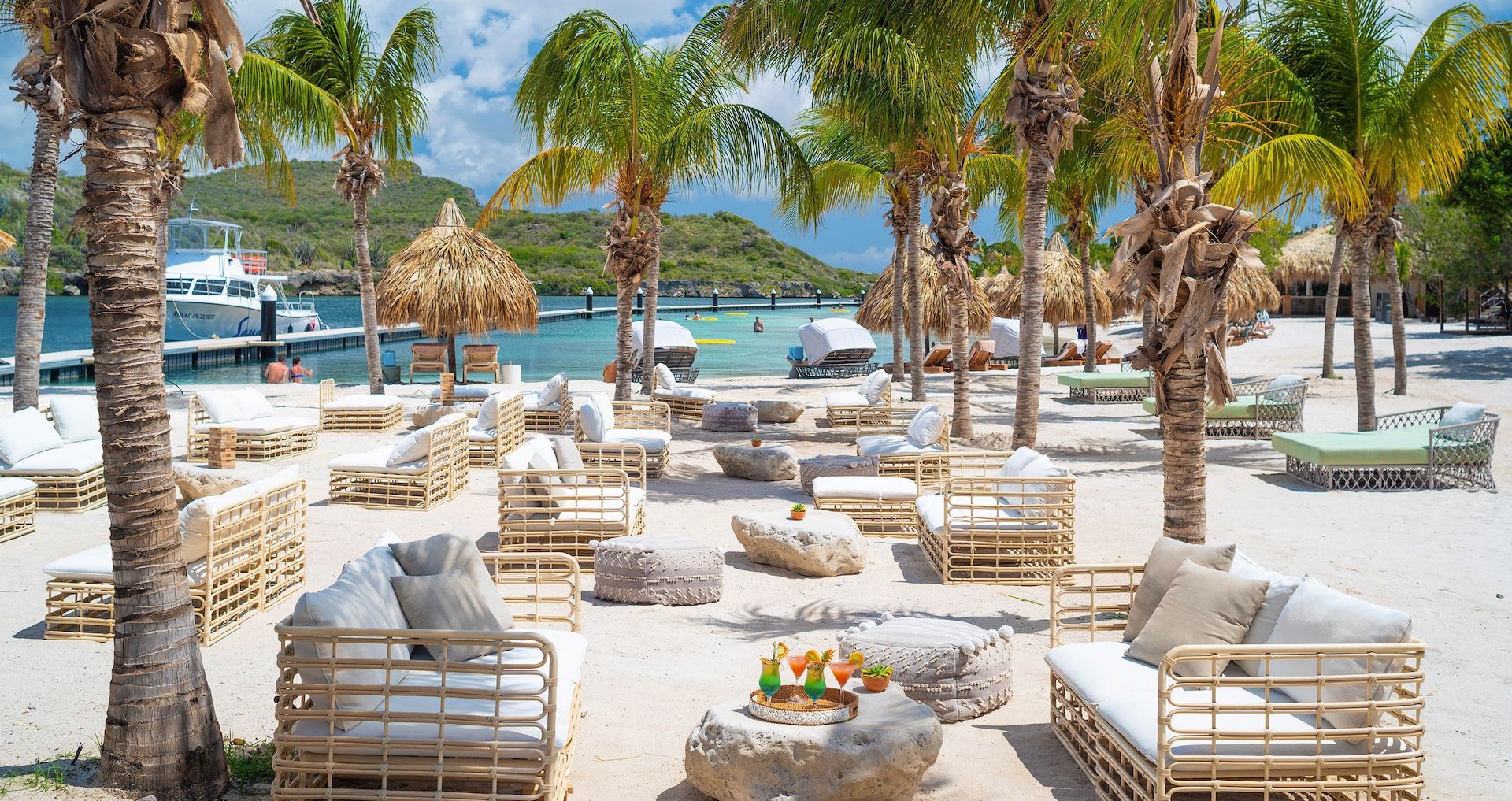 Resort exterior at Sandals Halcyon Beach
