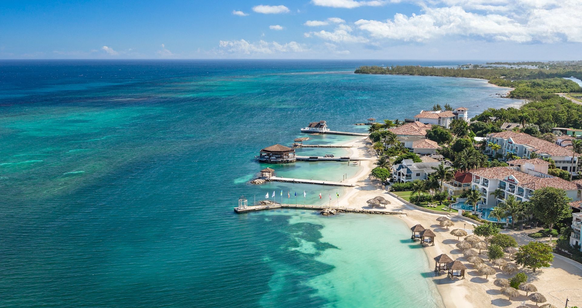 Resort exterior at Sandals Montego Bay