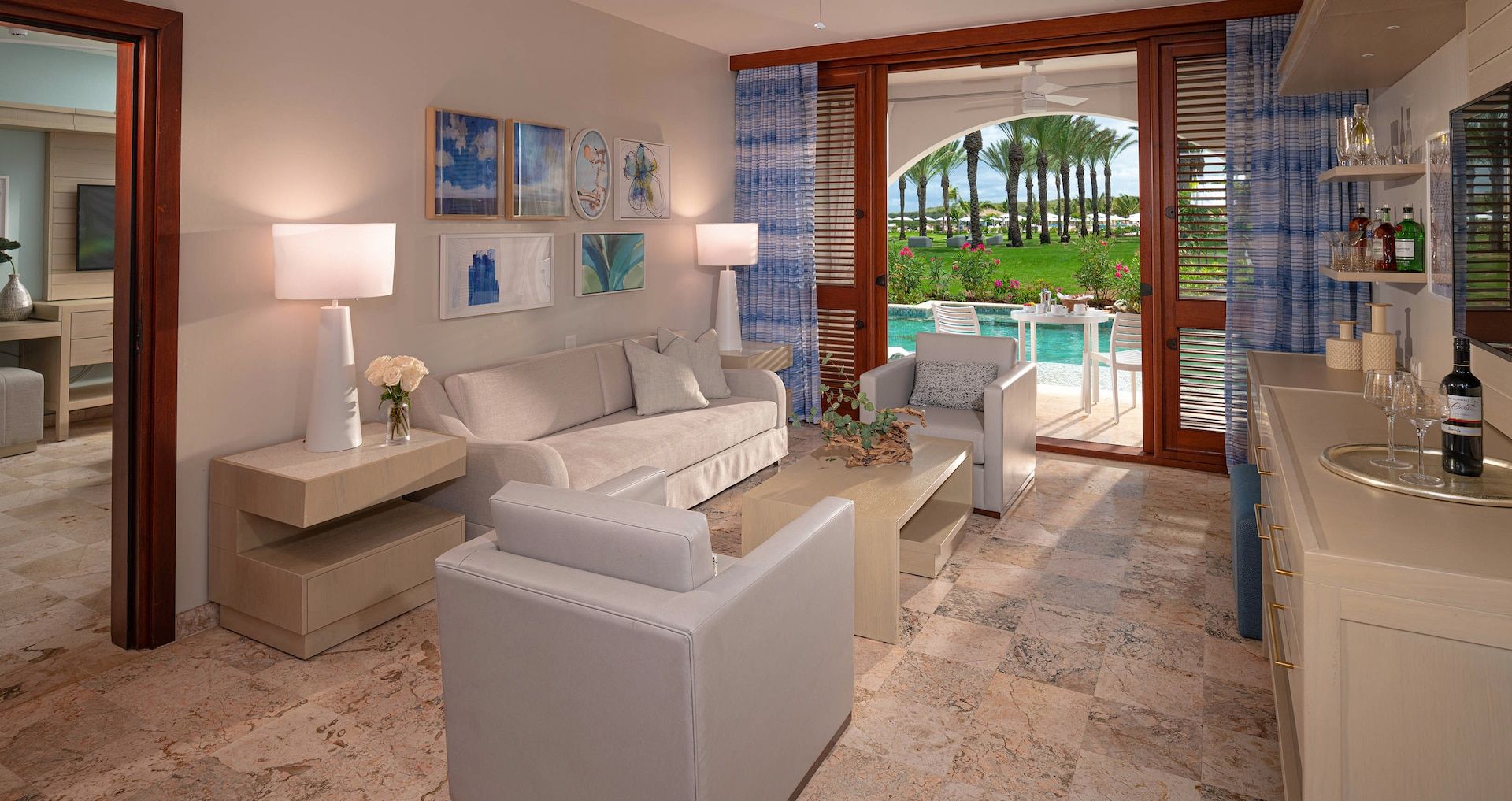 Resort exterior at Sandals Negril Beach Resort & Spa