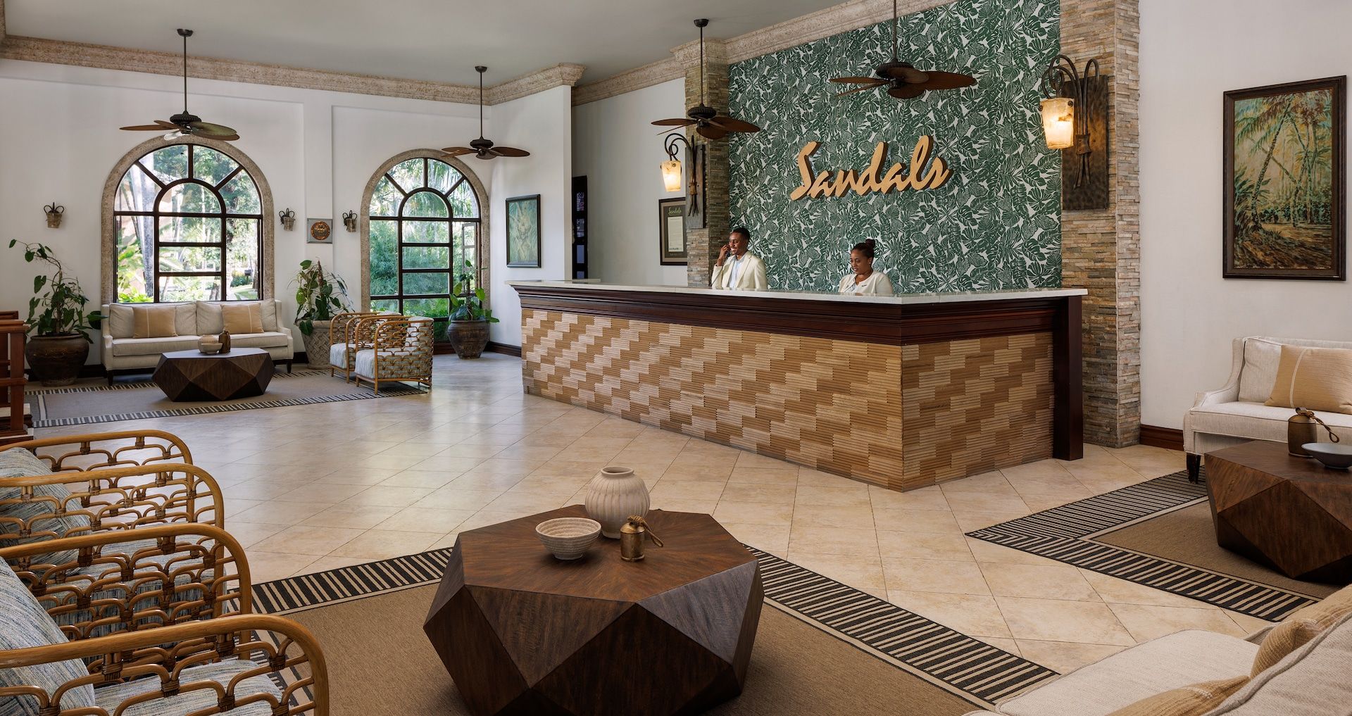 Resort exterior at Sandals Ochi Beach Resort