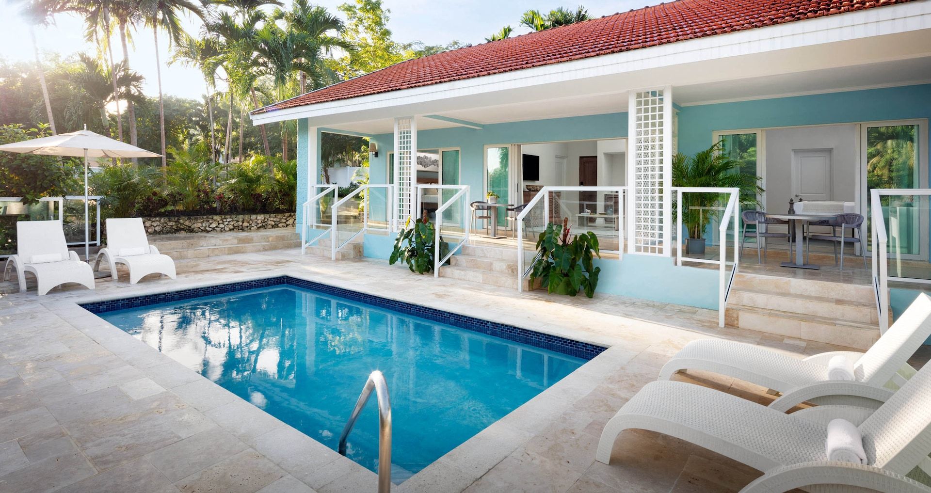 Resort exterior at Sandals Ochi Beach Resort