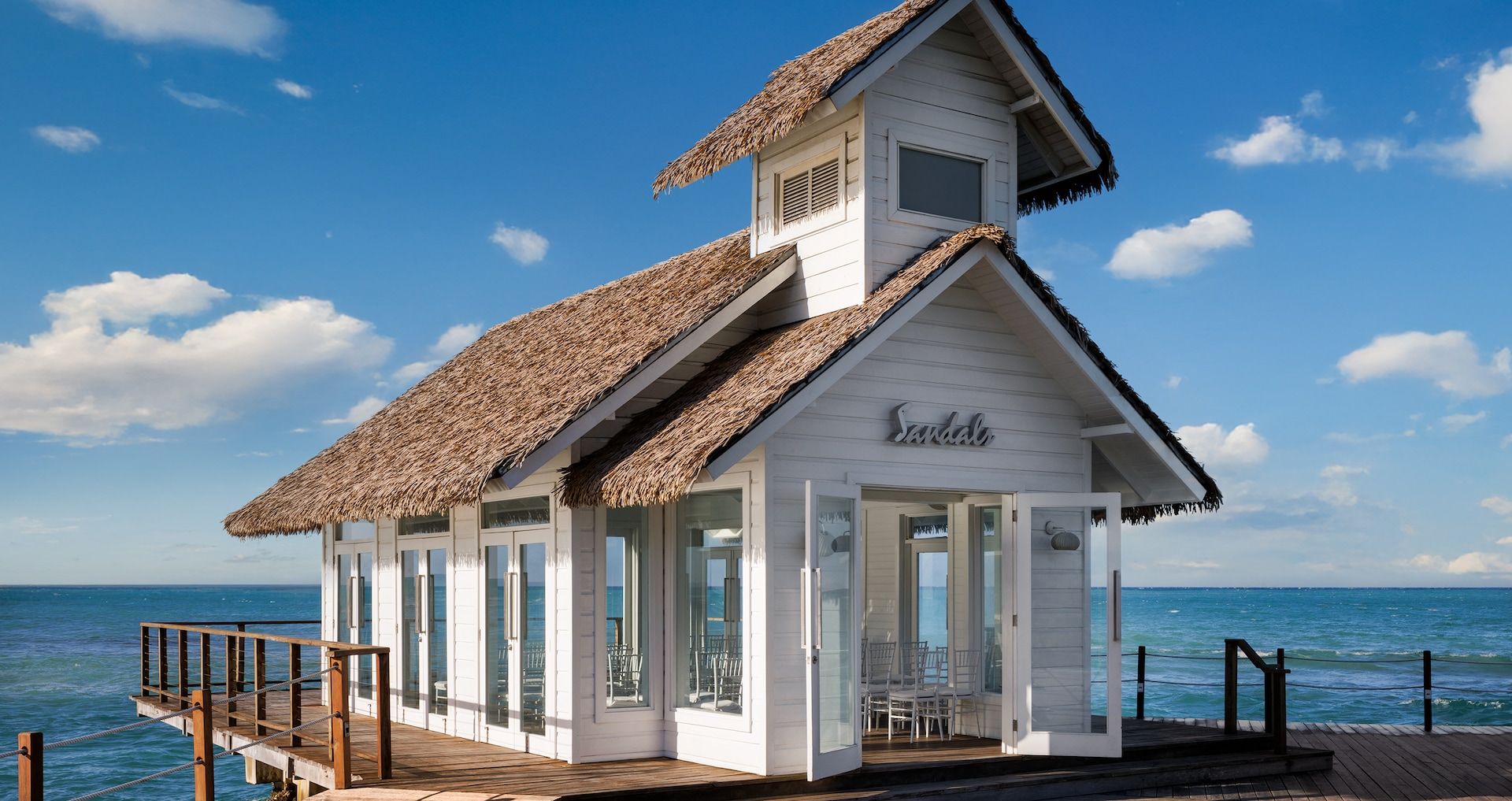 Resort exterior at Sandals Ochi Beach Resort