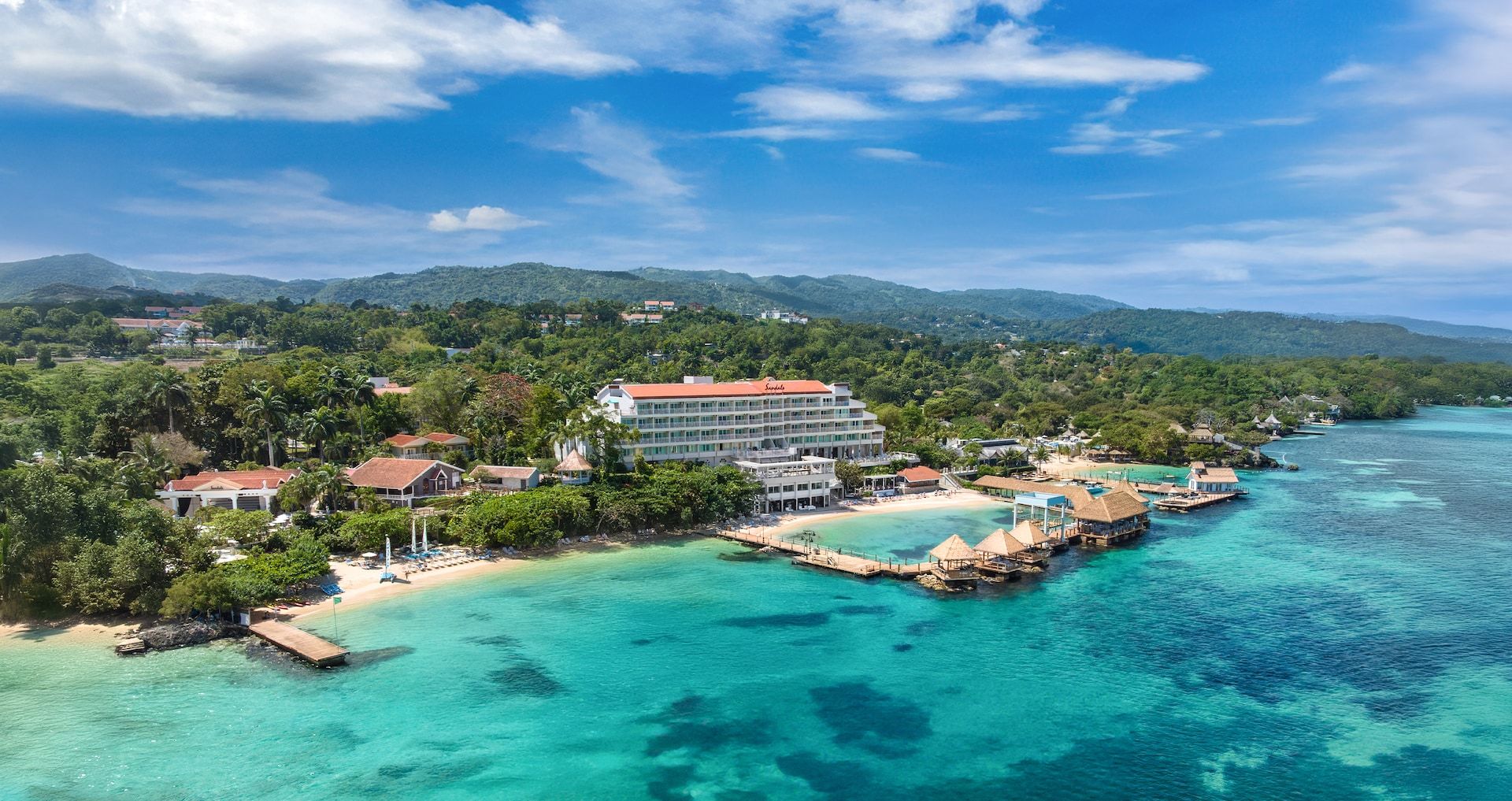 Resort exterior at Sandals Ochi Beach Resort