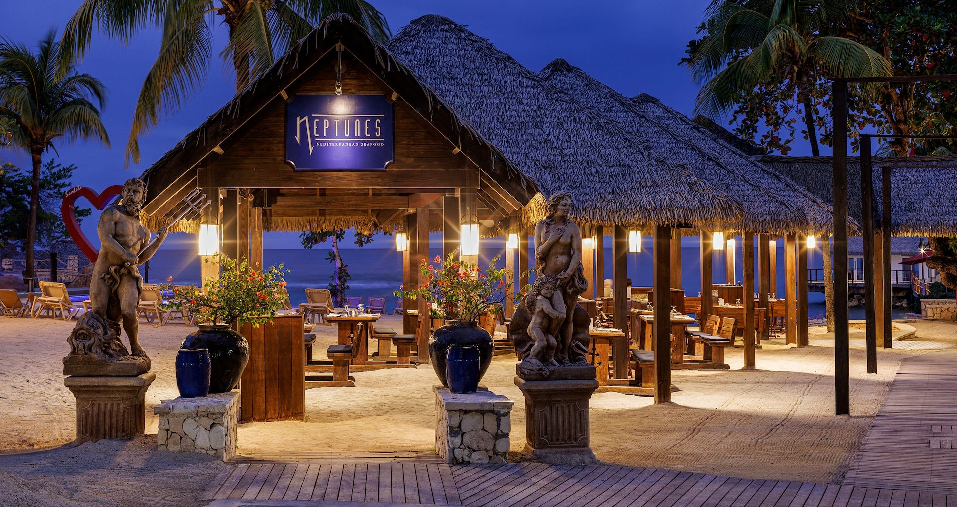 Resort exterior at Sandals Ochi Beach Resort