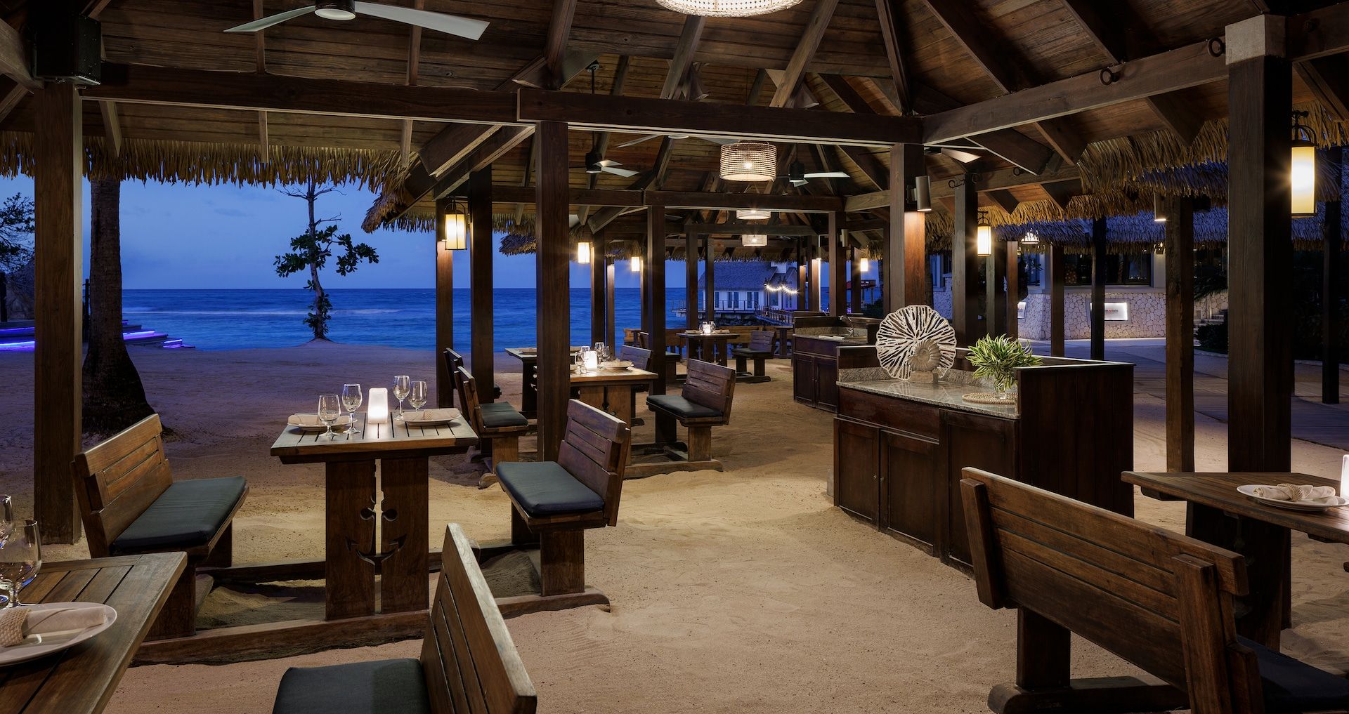 Resort exterior at Sandals Ochi Beach Resort