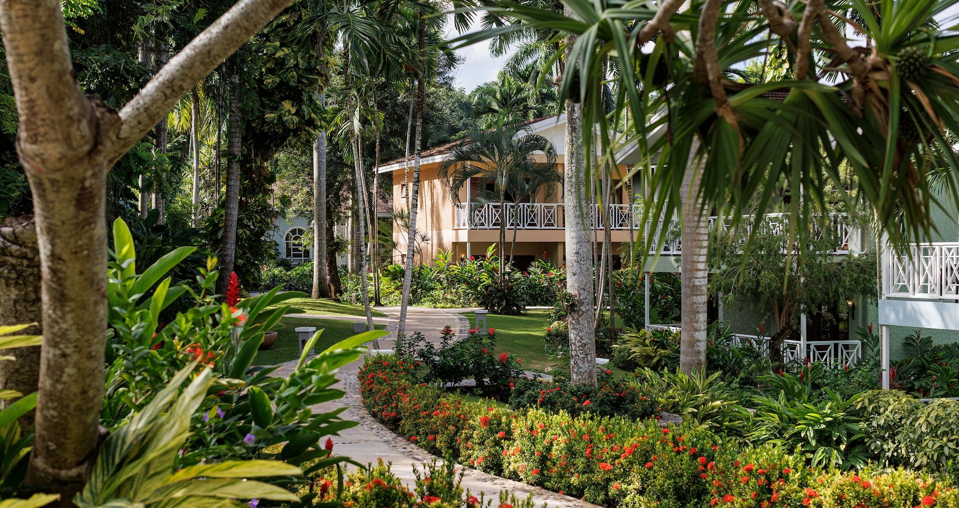 Resort exterior at Sandals Ochi Beach Resort