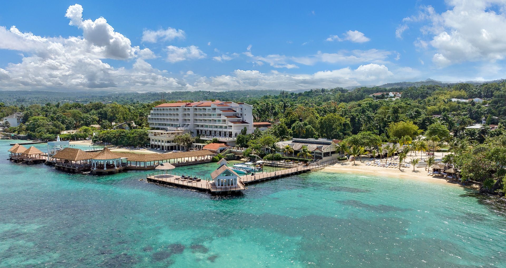 Resort exterior at Sandals Ochi Beach Resort