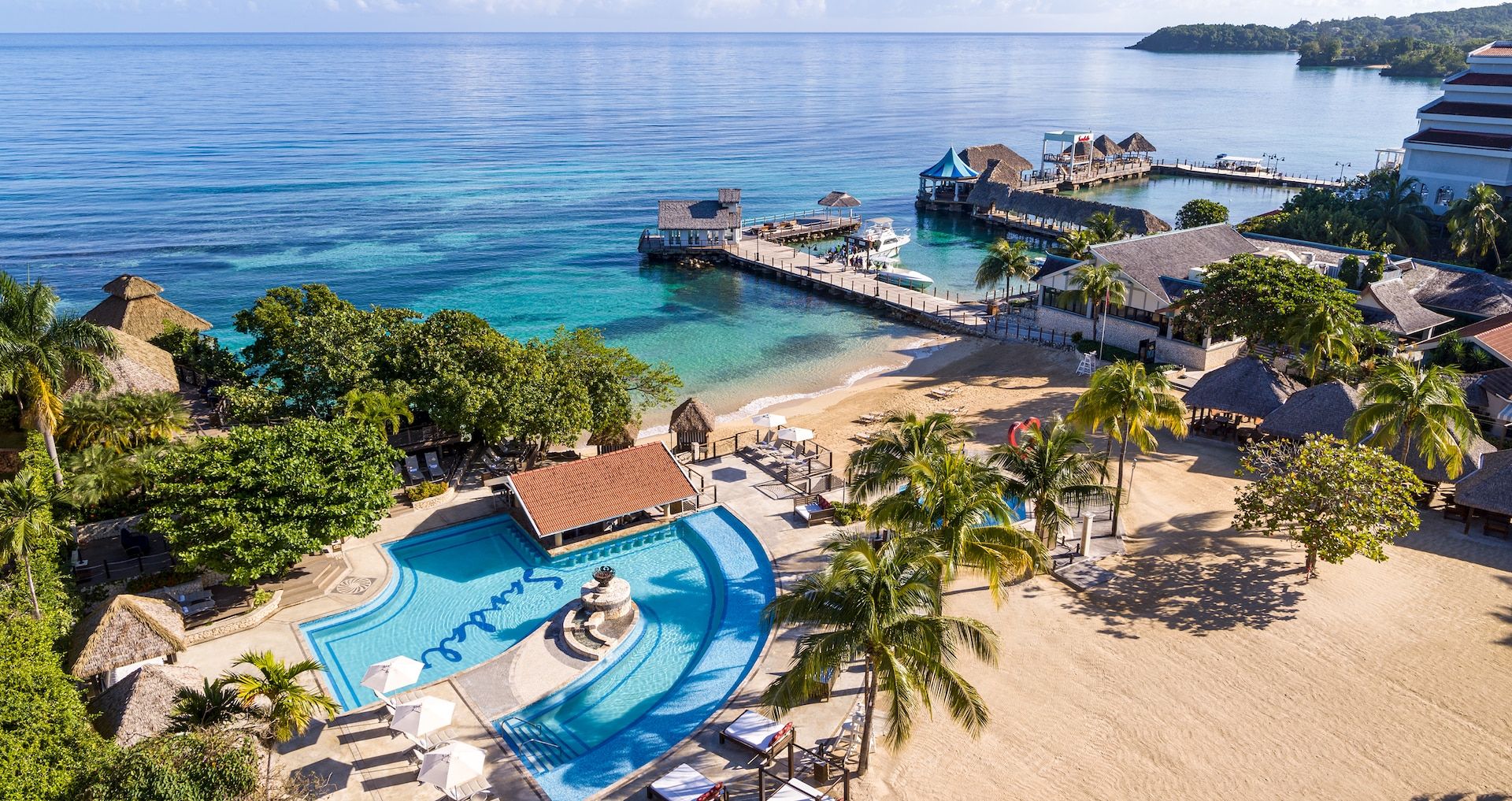 Resort exterior at Sandals Ochi Beach Resort